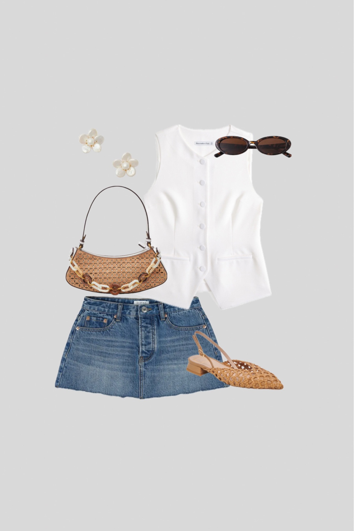 Summer outfit!🐚 Skirt is Parke! 

#LTKStyleTip #LTKTravel #LTKSeasonal