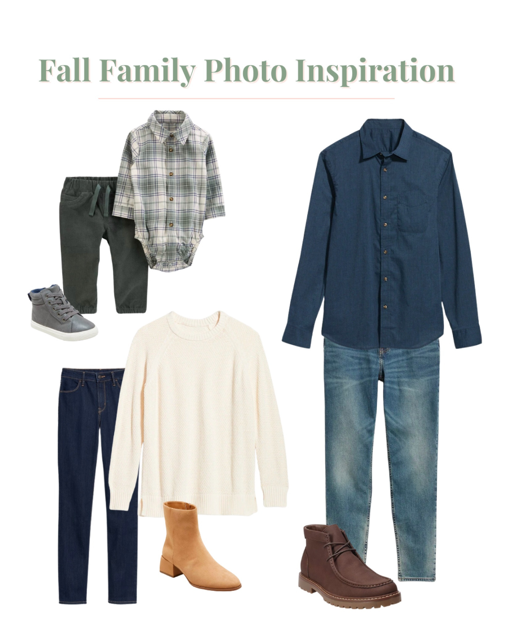 Fall family photo fits.

Just snagged these for our fall family shoot in November! 😍

Extra 30% at Old Navy and men’s boots are on sale at Kohl’s.

#fallfamilyphotos #familyphotos #familystyle #oldnavyfinds #targetfinds #targetstyle #oldnavystyle #kohlsfinds

#LTKSeasonal #LTKfindsunder50 #LTKsalealert