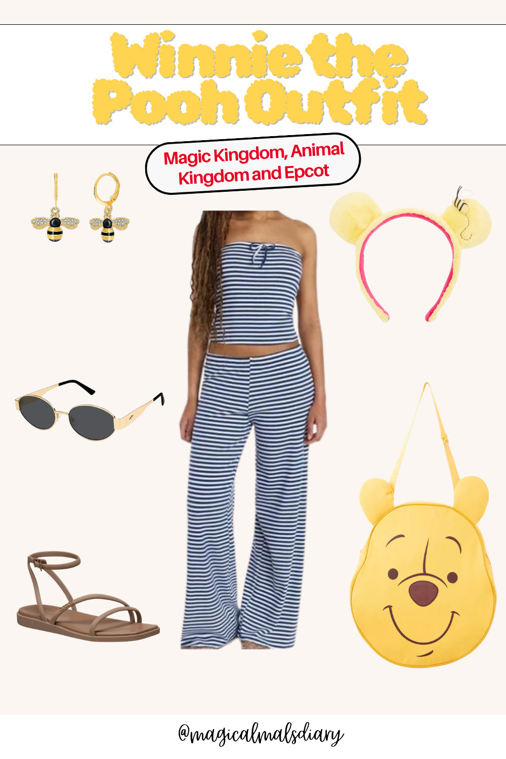 Winnie the Pooh Disneybound Outfit Idea  

 