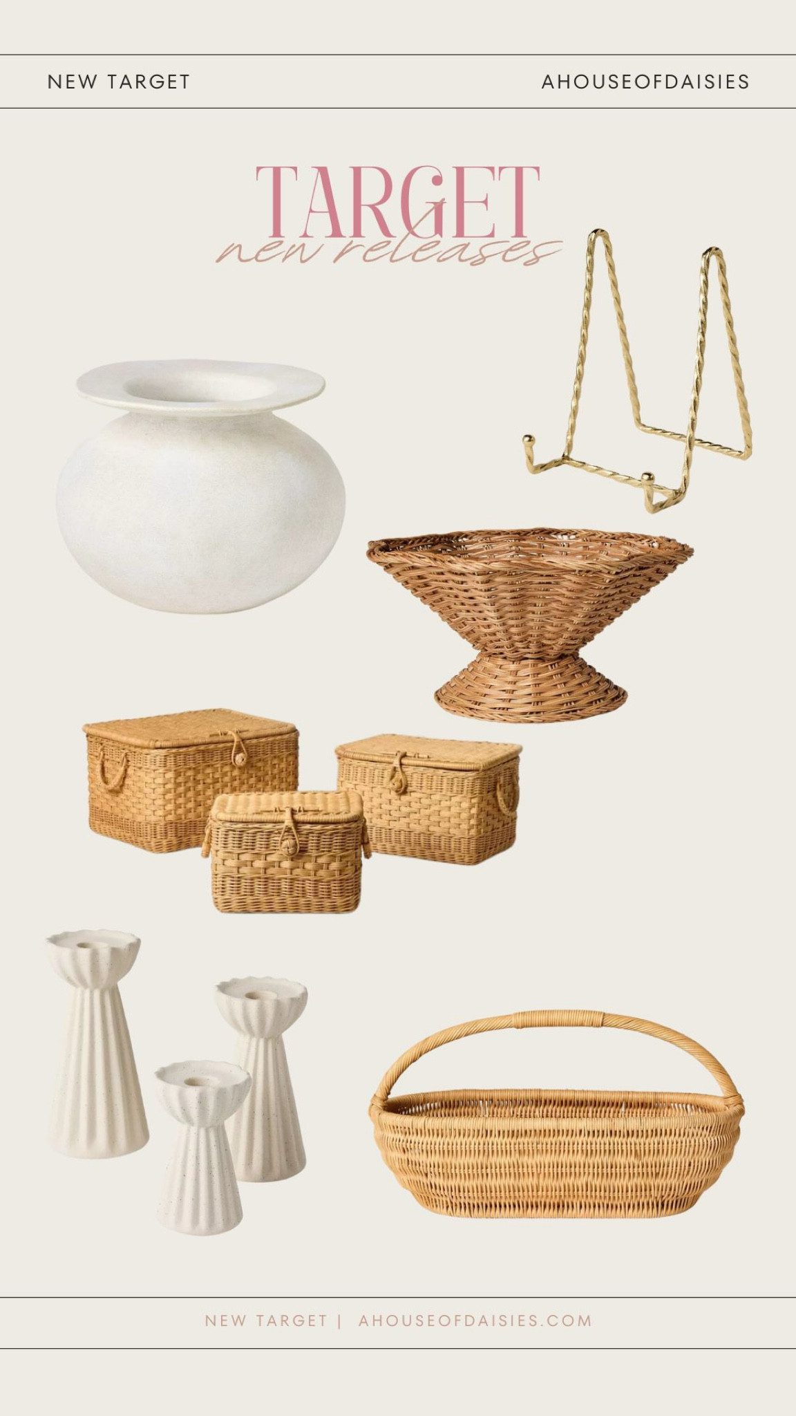 Target home decor, new at target, studio McGee, spring home decor 

#LTKHome #LTKFindsUnder50 #LTKStyleTip