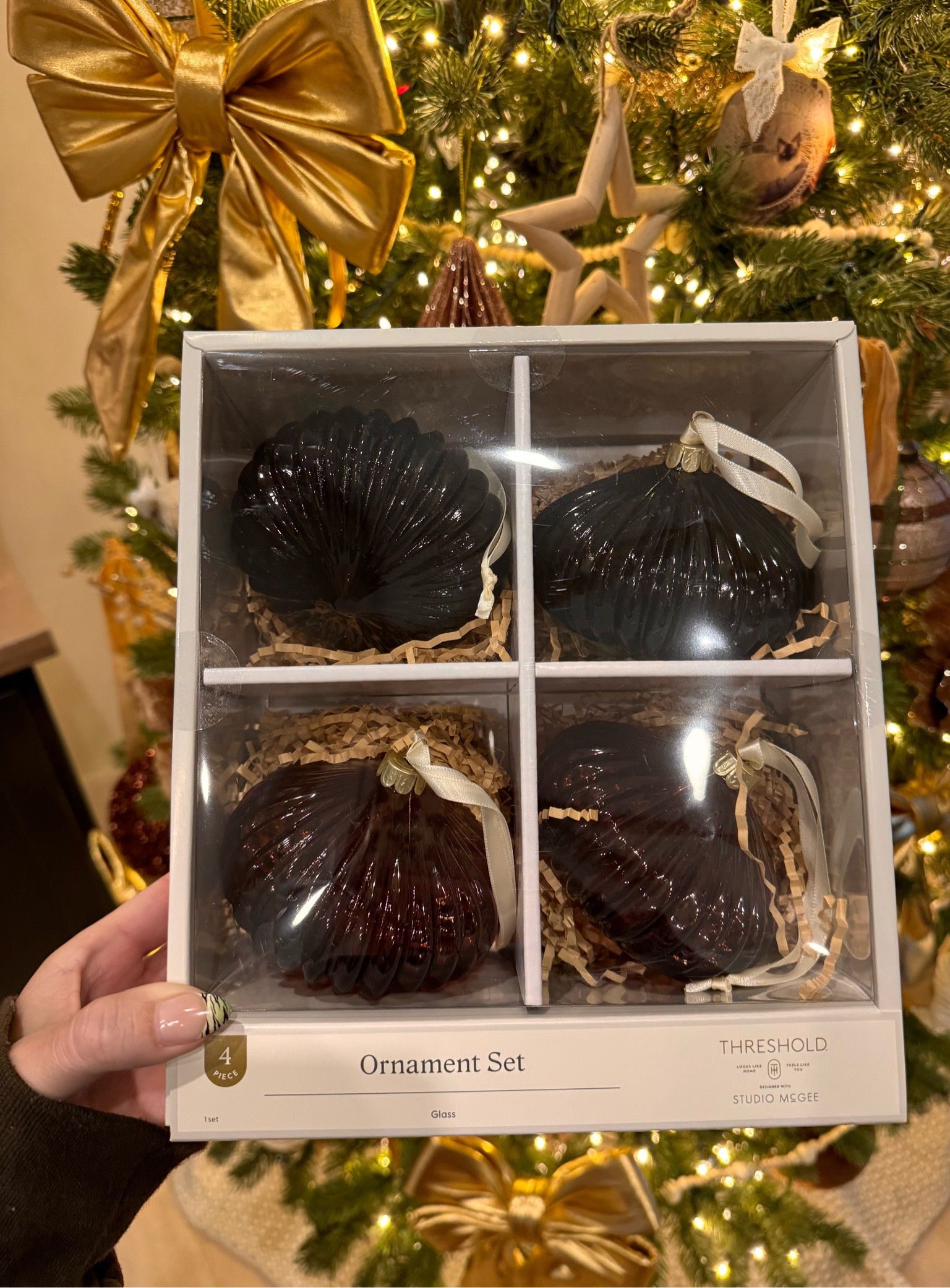 Glass ornaments 

#LTKSeasonal #LTKFindsUnder100 #LTKHoliday