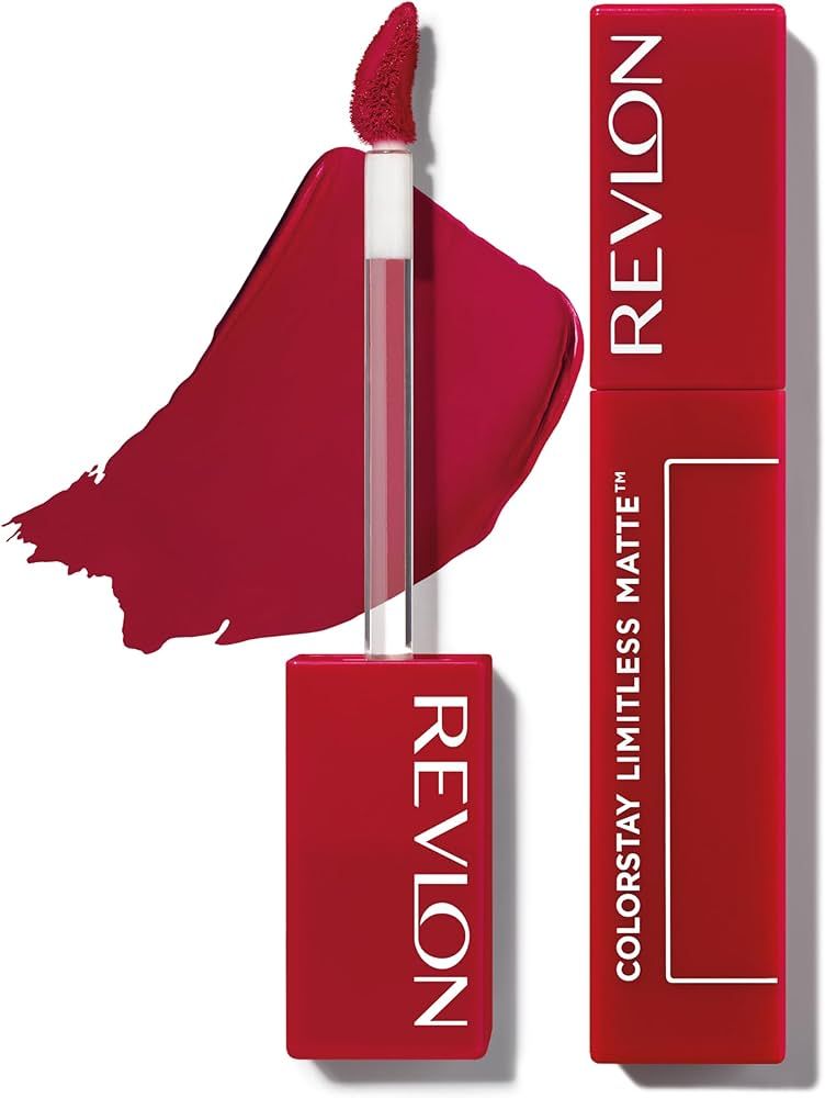 Revlon Lipstick, ColorStay Limitless Matte Liquid Lipstick, Vegan Formula, No-Budge Matte, Longwe... | Amazon (US)