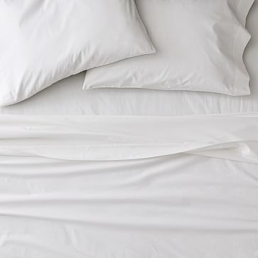 Organic Washed Cotton Percale Sheet Set | West Elm (US)