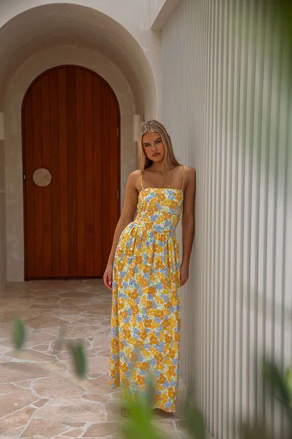 Jaid Dress - Tropical Bud Floral | SABO SKIRT (Global)