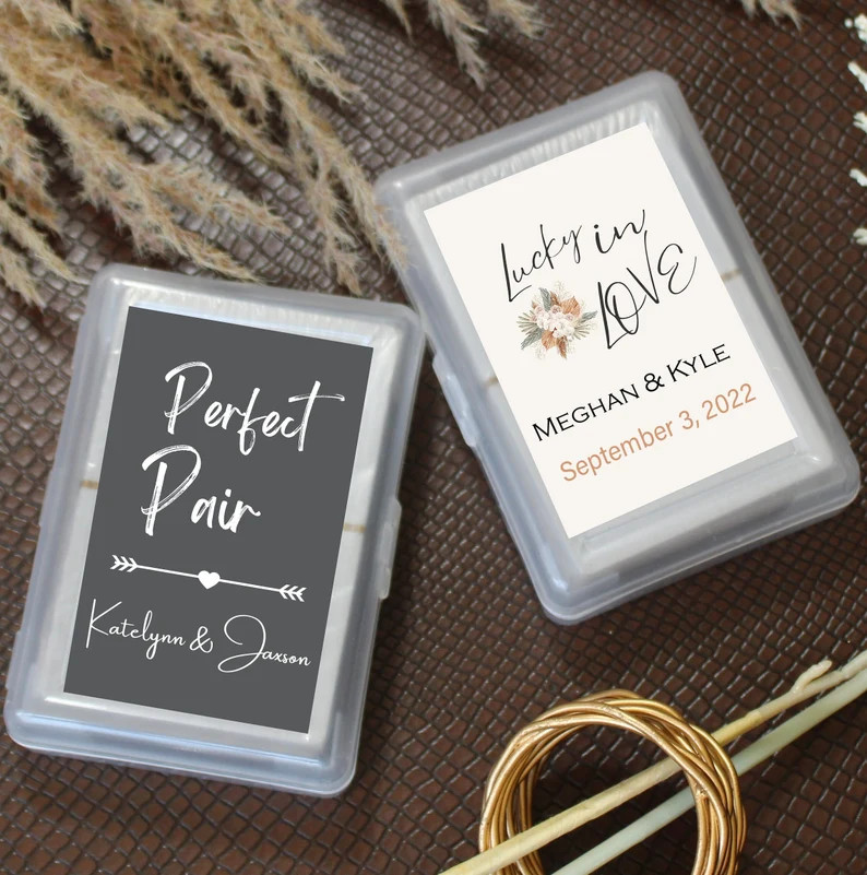 Playing Cards Wedding Favors/customized Playing Cards/bulk Wedding Favor/personalized Playing Car... | Etsy (US)