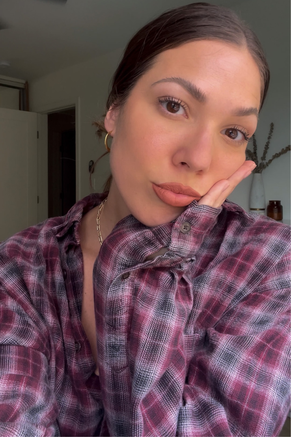 Current fall lip combo from NYX 
-Lipstick : Seduction
-Lip cream : London

#LTKSeasonal #LTKunder50 #LTKbeauty