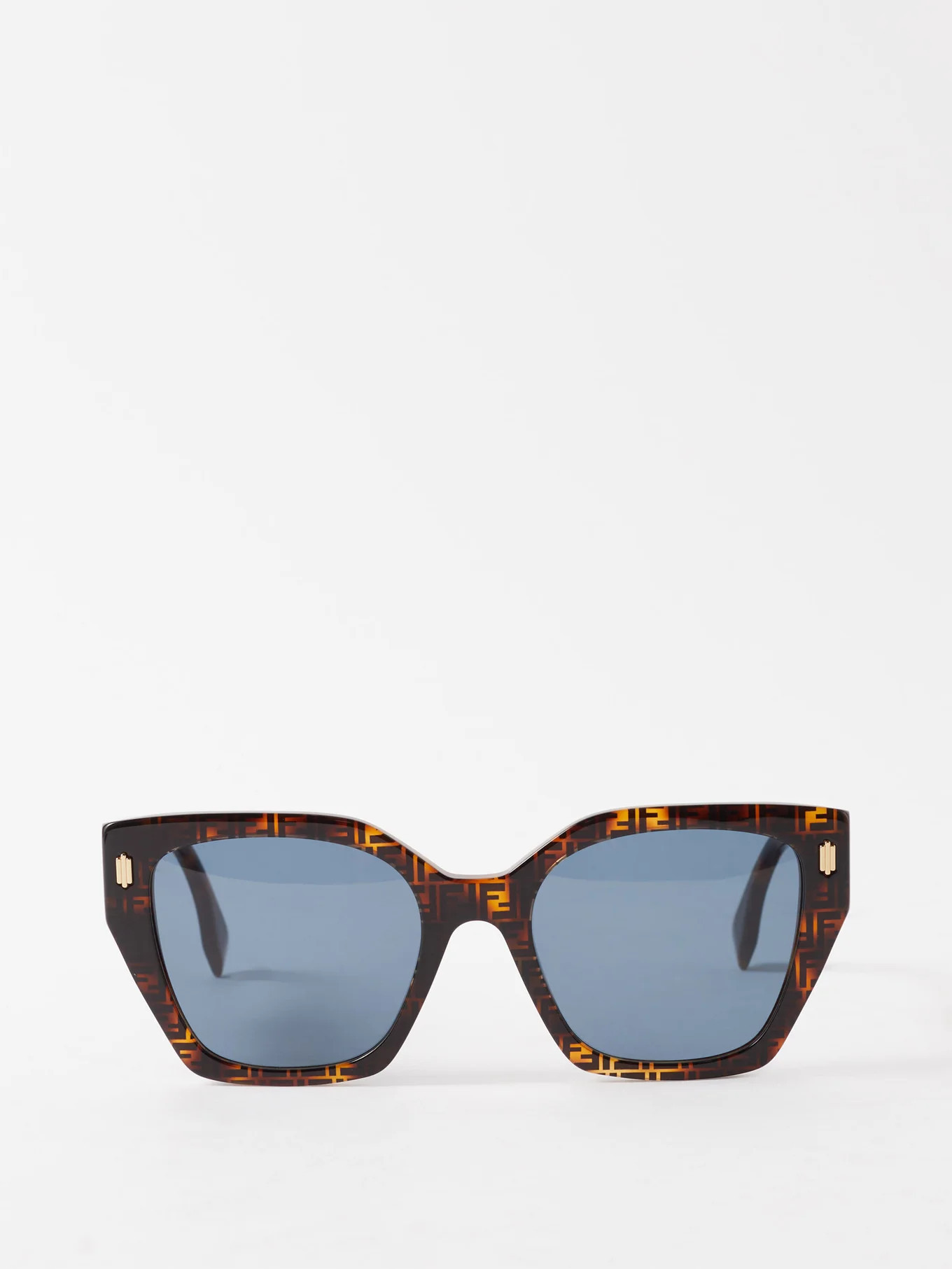 FF-monogram cat-eye acetate sunglasses | Matches (EU)