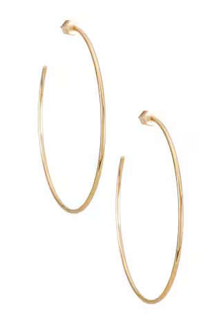 MIRANDA FRYE Rylan Hoop in Gold from Revolve.com | Revolve Clothing (Global)