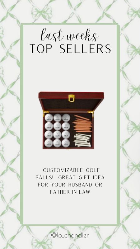 These customizable golf balls would make such a fun gift for the men in your life!


Top sellers
Favorites 
Best sellers
Top jeans
Top toys 
Top gifts 


#LTKCyberWeek #LTKmens #LTKGiftGuide