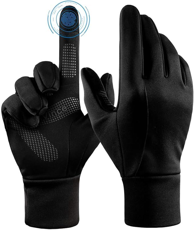 FanVince Winter Gloves Touch Screen Water Resistant Windproof Thermal for Running Cycling Driving... | Amazon (US)
