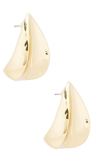 Jenny Bird Margaux Puffs in Metallic Gold. | Revolve Clothing (Global)