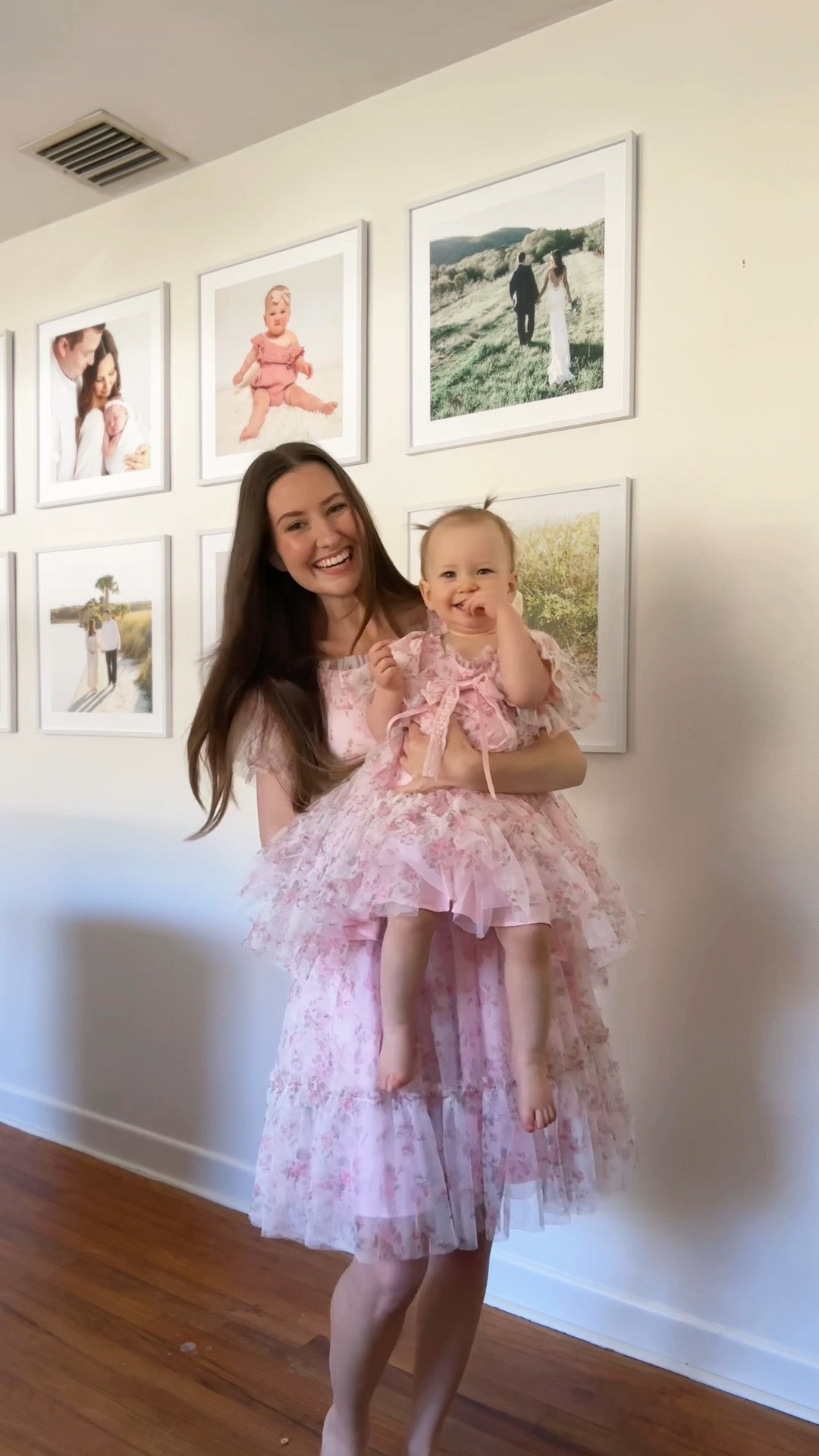 Mommy & me matching pink floral Dresses!!! I am wearing a size xxs and my toddler is wearing size 18 month dress. The perfect dresses for Valentine’s Day or for a galentine’s night outfit💕🎀🤍 I love the ruffle details on the hem and the sleeves and the pink bows are the perfect touch! 

Mom & daughter matching outfits, mommy and me dresses, girl mom outfits, toddler and mom outfits, Valentine’s Day dresses

#LTKstyletip #LTKSeasonal #LTKbaby