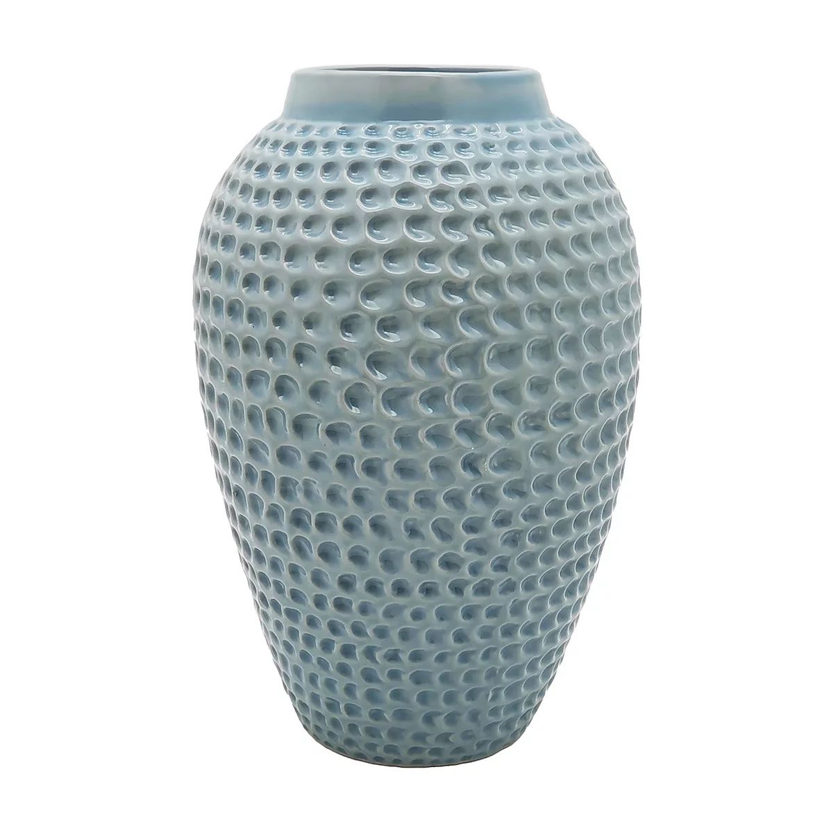 Sonoma Goods For Life® Large Round Blue Textured Vase Table Decor | Kohl's