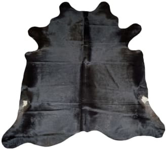 BS Trading Cowhide 147871 Black Area Rug | RugStudio.com