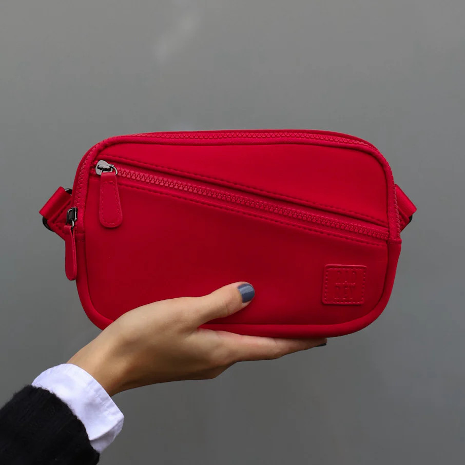 Sling Wallet in Red Neoprene | Rad Revolution