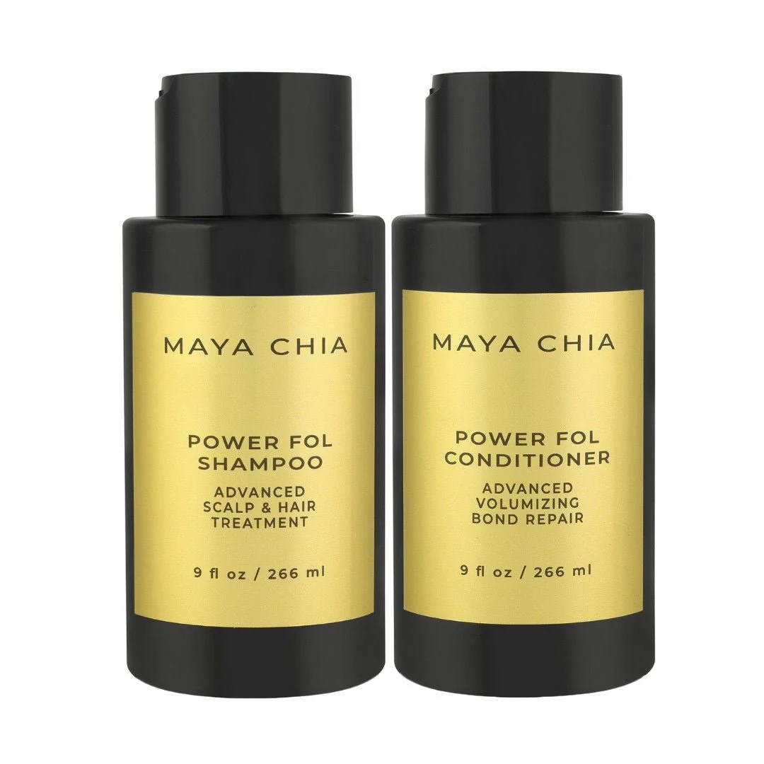 Power Fol™ Shampoo and Conditioner Bundle | Maya Chia, LLC