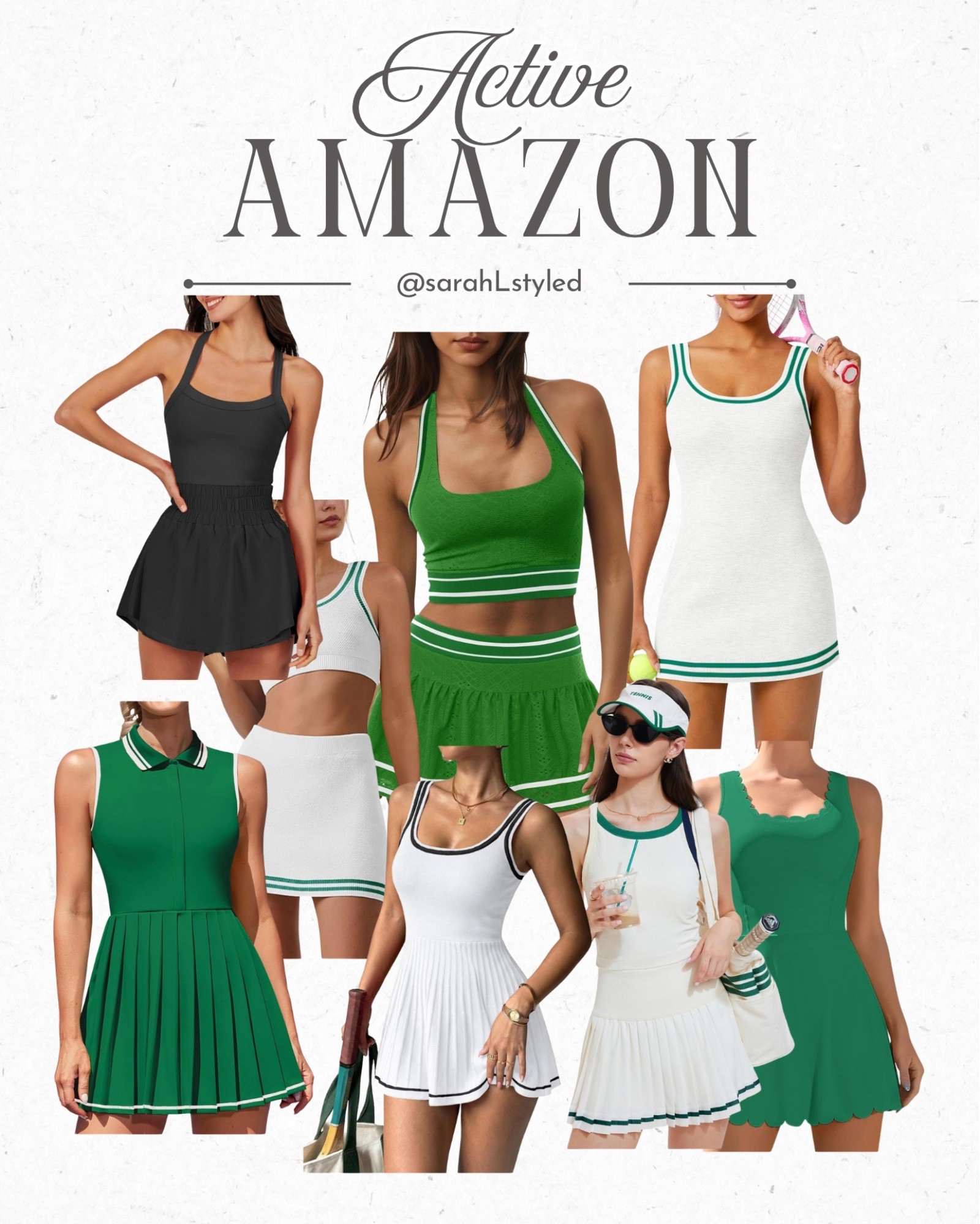 Active Amazon dresses & skirt sets outfit inspo for golf tournaments, playing tennis or going on a walk! 

waste management open outfit, phoenix open outfit ideas, golf tournament outfit women, golf spectator outfit, tennis outfit women, active dress outfit, amazon activewear finds, sporty chic outfit, golf skirt outfit, tennis skirt outfit, athletic dress women, spring active outfit, pickleball outfit women, athleisure outfit ideas, green activewear set, golf event outfit, weekend sporty look, casual active style, Amazon fashion finds, 

#LTKfitnessgoals #LTKSaleAlert #LTKActive