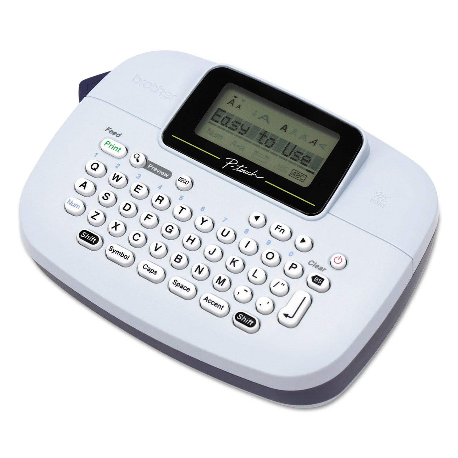 Brother P-Touch Professional Label Maker PTM95 with 9 Type Styles and 8 Deco Patterns for Small B... | Amazon (US)