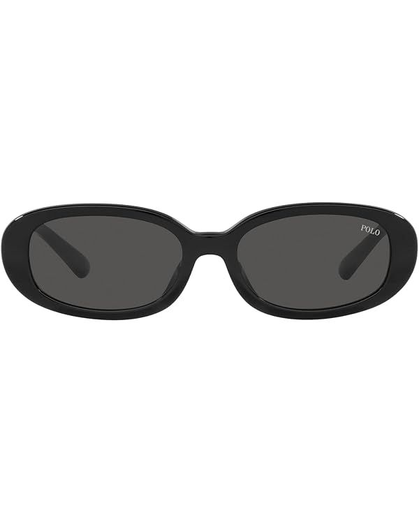 Polo Ralph Lauren Women's Ph4198u Universal Fit Oval Sunglasses | Amazon (US)