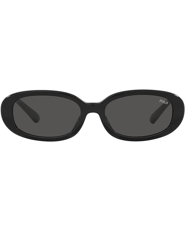 Polo Ralph Lauren Women's Ph4198u Universal Fit Oval Sunglasses | Amazon (US)