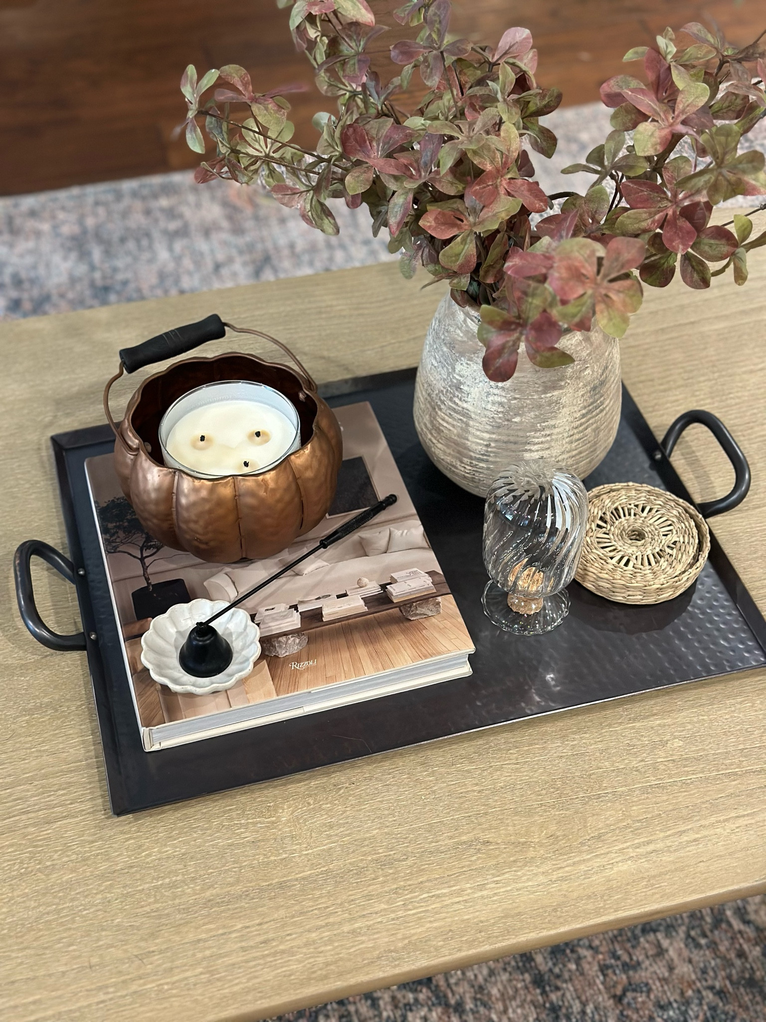 Oversized metal tray Amazon. Finds. Match matches cloche coffee table decor 

#LTKGiftGuide #LTKSaleAlert #LTKSeasonal