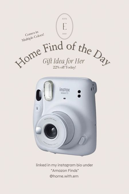 Gift idea for her! This polaroid camera would also make a great gift for the the teenage in your life! 

#LTKHoliday #LTKGiftGuide #LTKSeasonal