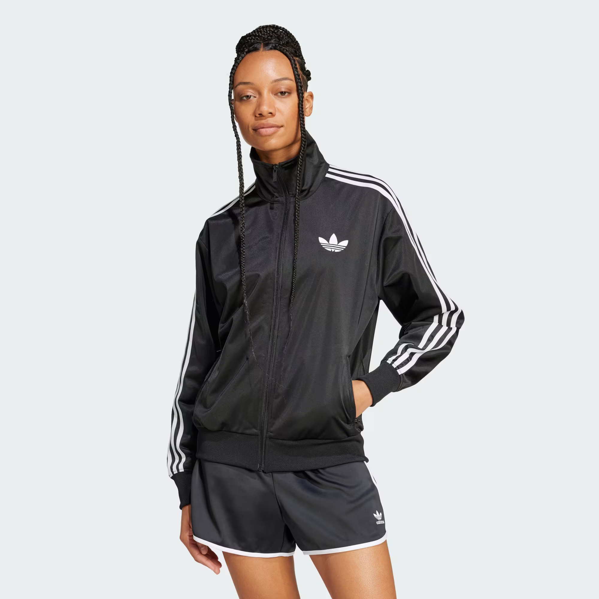 adidas Adicolor Classic Firebird Loose Track Top - Black | Free Shipping with adiClub | adidas US | adidas (US)