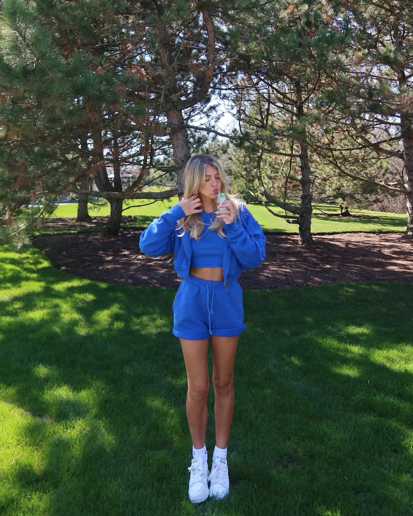 This color is perfect for summer and so is this set 💙🫐

Royal blue matching set - matching sweat shirt set - Elwood spring arrivals - Elwood matching loungwear - spring outfits - summer fashion 

#LTKfindsunder100 #LTKSeasonal #LTKstyletip