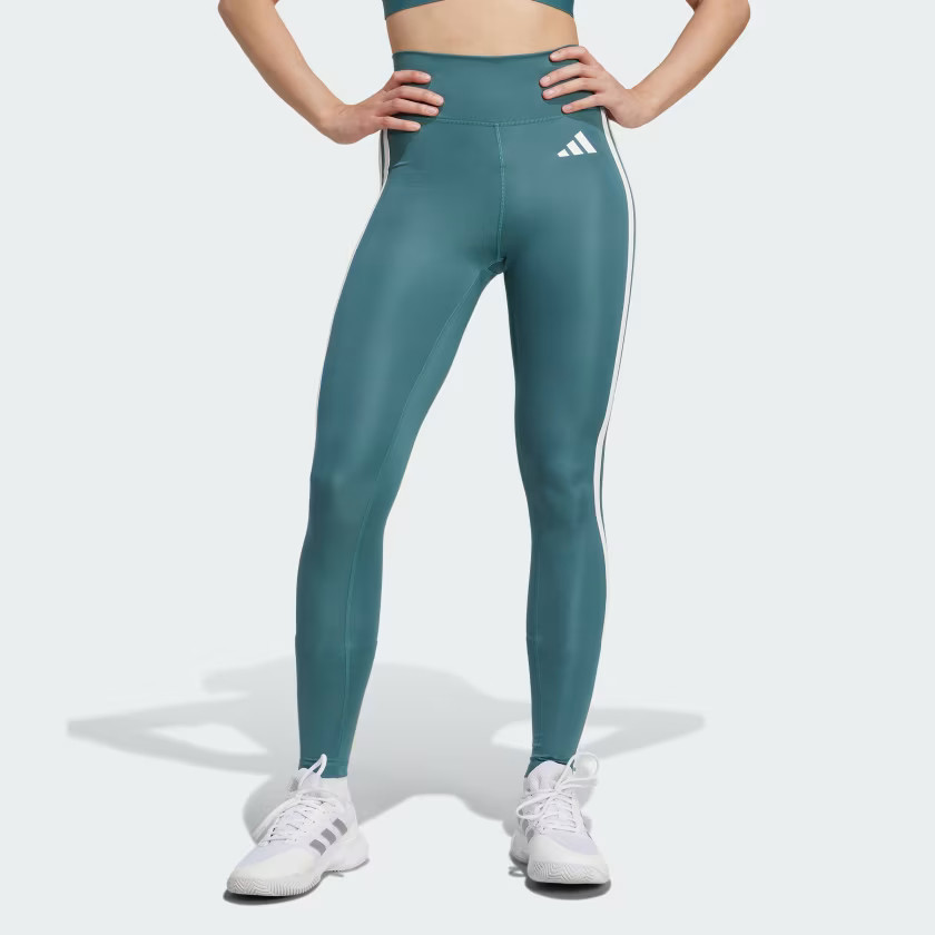 Optime Essentials 3-Stripes 7/8 Leggings | adidas (US)