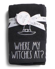 Set Of 2 Where My Witches At Hand Towels | Home | T.J.Maxx | TJ Maxx