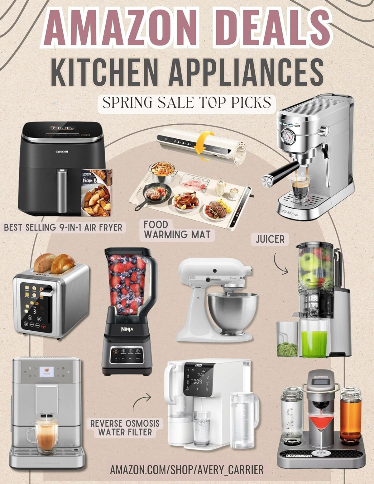 COSORI Air Fryer 9-in-1, Compact & Large 6-Qt, Fast Turbo Modes, 90°–450°F Even Results With Precise Temperature Control, Up to 95% Less Oil*, Roast, Bake, Dry, Reheat, Frozen, Broil, Proof, 120V | Amazon (US)