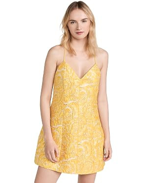 Alice + Olivia Women's Tayla Lantern Mini Dress | Amazon (US)