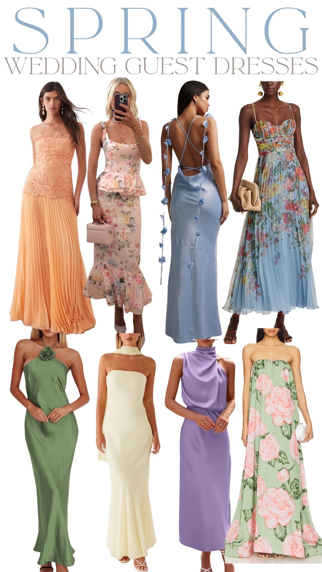 Spring wedding guest dress! 