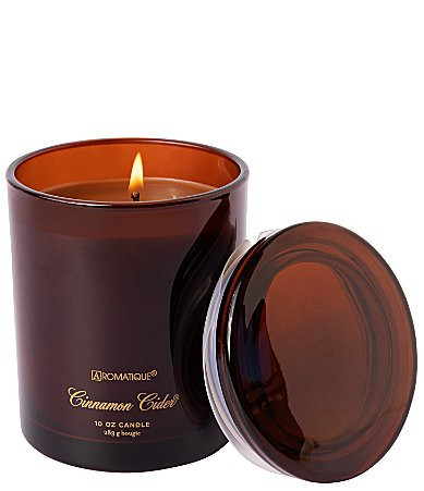 Aromatique Cinnamon Cider Foundry Glass Candle with Lid - 10 oz. | Dillard's