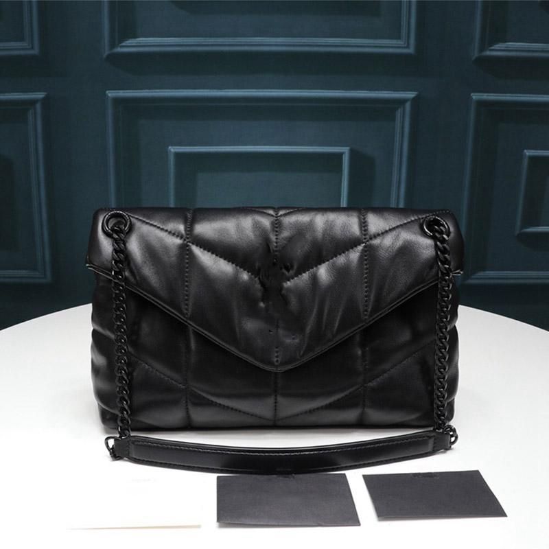 Luxury Designer Handbags LOULOU PUFFER BAG Designer Shoulder Bag Quilted Lambskin Handbag High Qu... | DHGate
