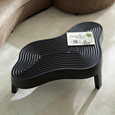 47.24''Fiberglass Clound Coffee Table For Living Room,Matte Relief Table Front Of The Sofa, Irregular Center Table For Apartment,No Need Assembly | Wayfair North America