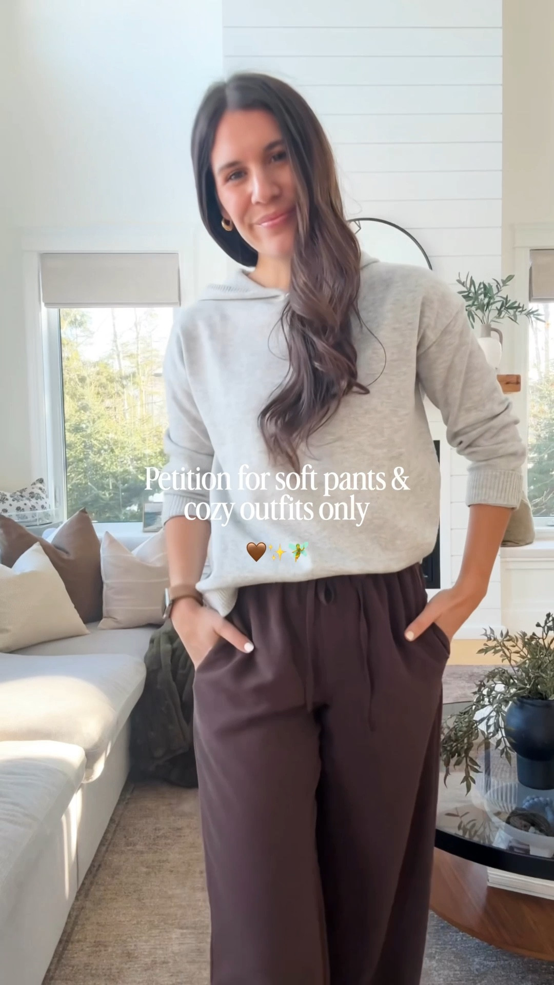 The only way I’m getting through winter is with cozy outfits! These pants are in repeat because they are so easy to go from lounging to meetings without sacrificing comfort. 
@aritzia @adidas #LTKCanada 

#LTKHome #LTKmomlife #LTKootd