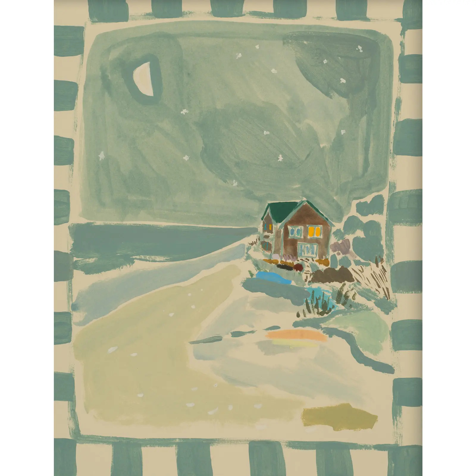 Contemporary Fine Art 18x24 Print 'Aglow' by Artist Blakely Little | Chairish