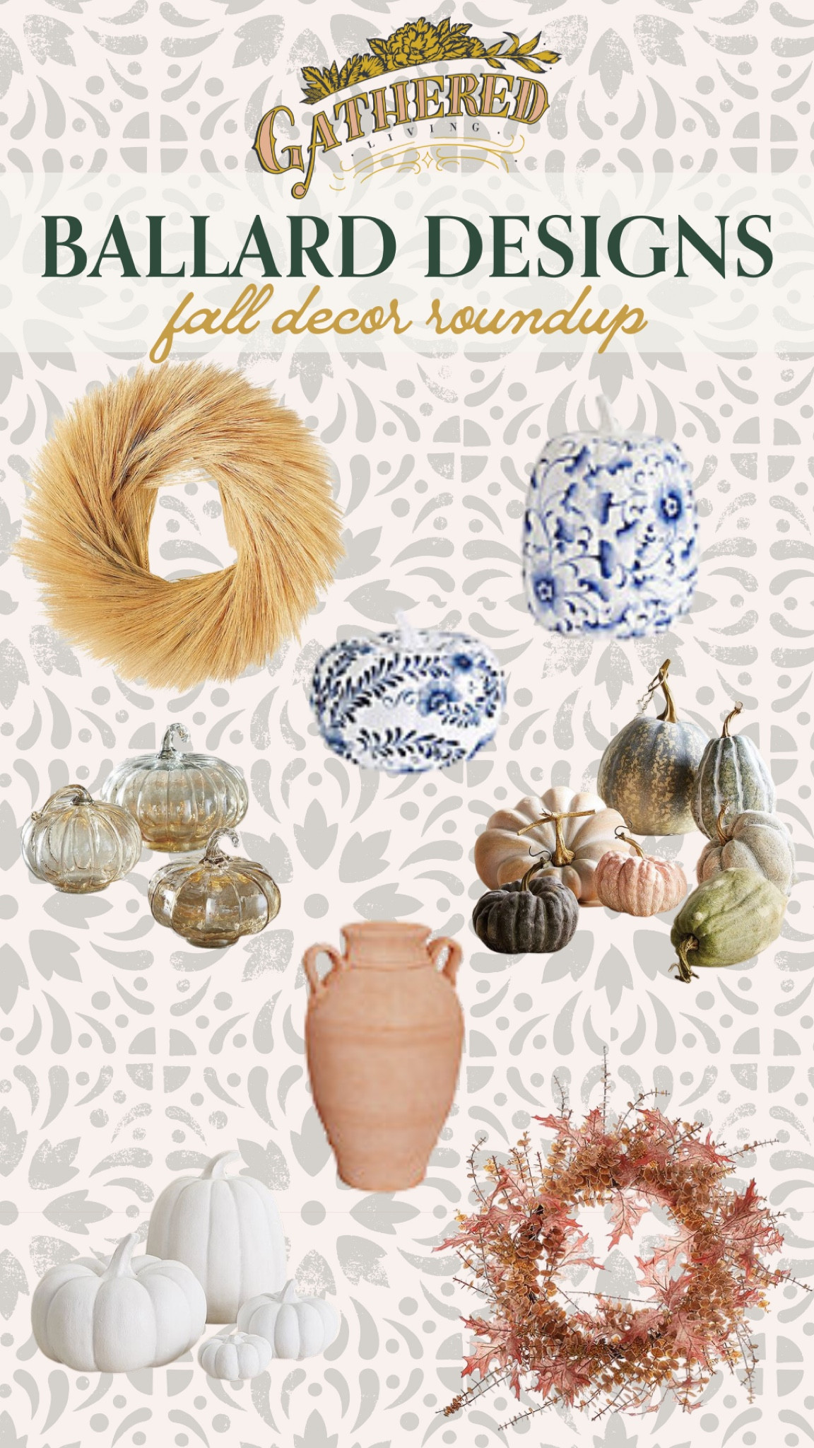 Ballard Designs Fall Decor Roundup 

Fall Home Decor, Fall Wreath, Fall Pumpkins 

#LTKhome #LTKSeasonal