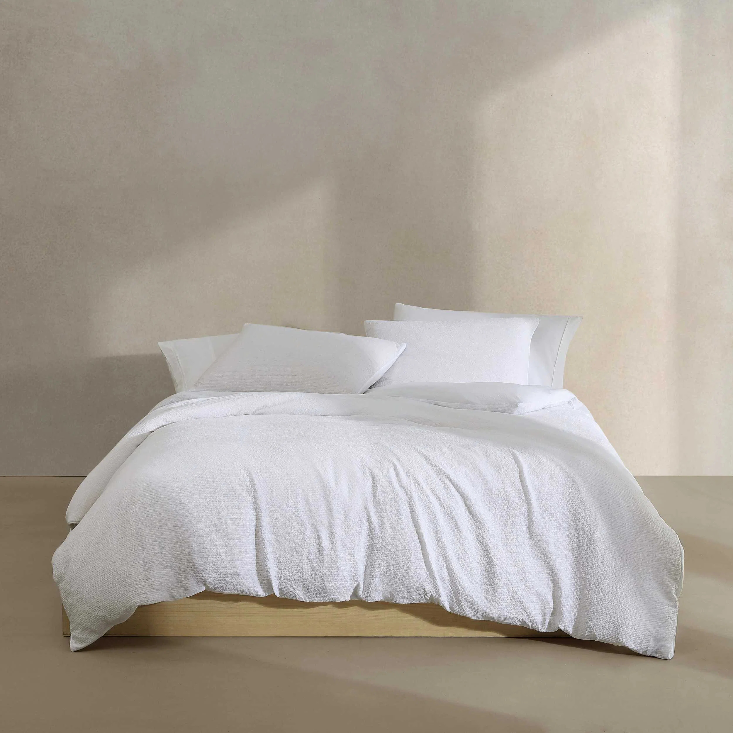 Calvin Klein Seersucker Reversible 3 Piece Comforter Set | Wayfair | Wayfair North America