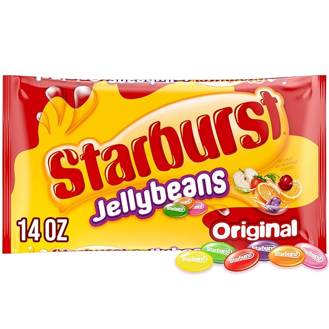 STARBURST Original Easter Jelly Beans Chewy Candy, 14 oz Bag | Amazon (US)
