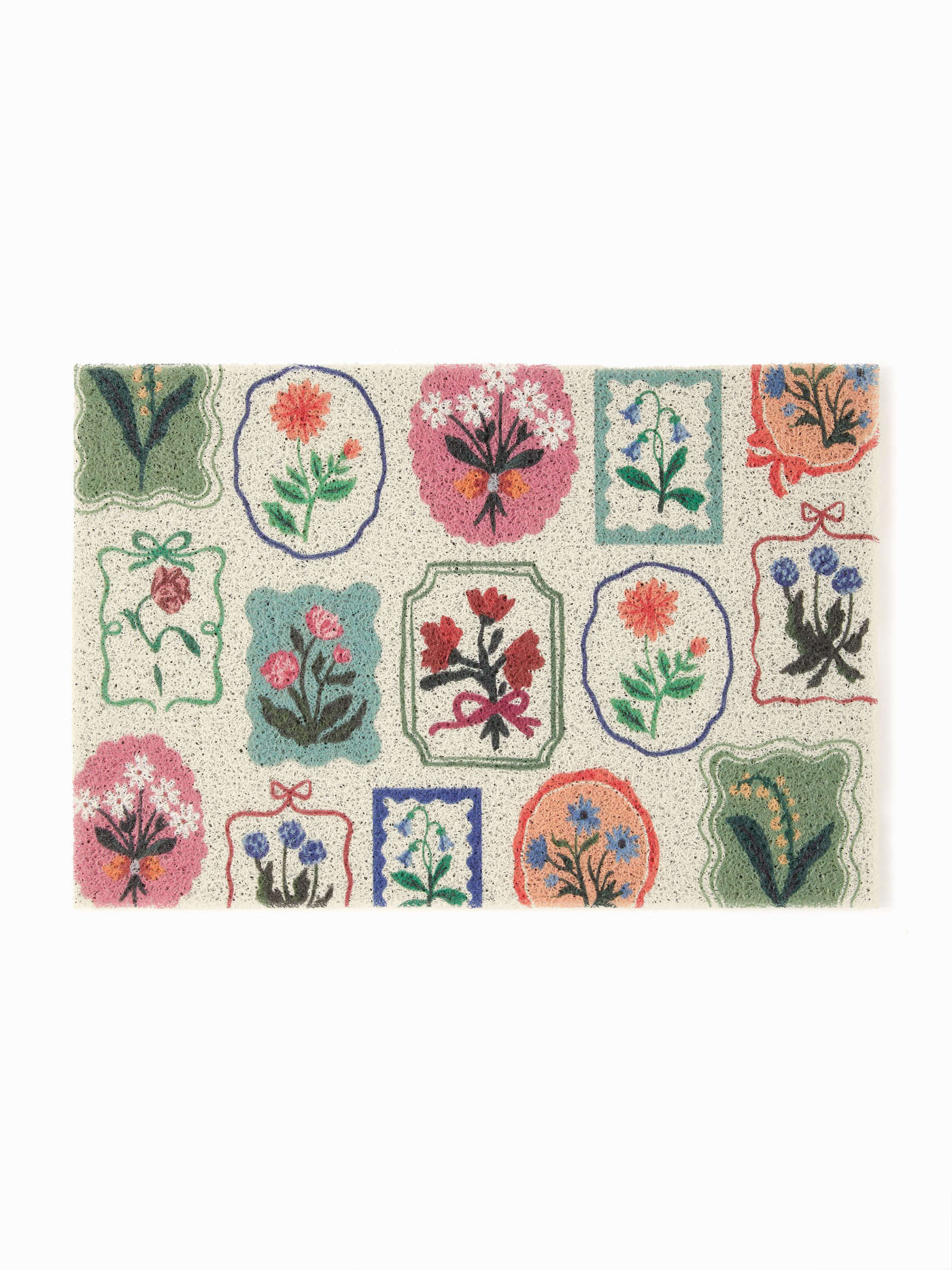 FLORAL DOOR MAT | Cider