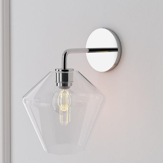 Sculptural Geo Sconce | West Elm (US)