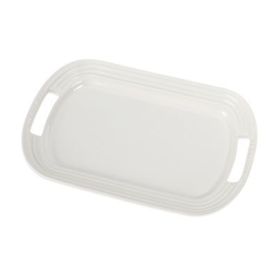 Le Creuset® 16.25-Inch Serving Platter in White | Bed Bath & Beyond
