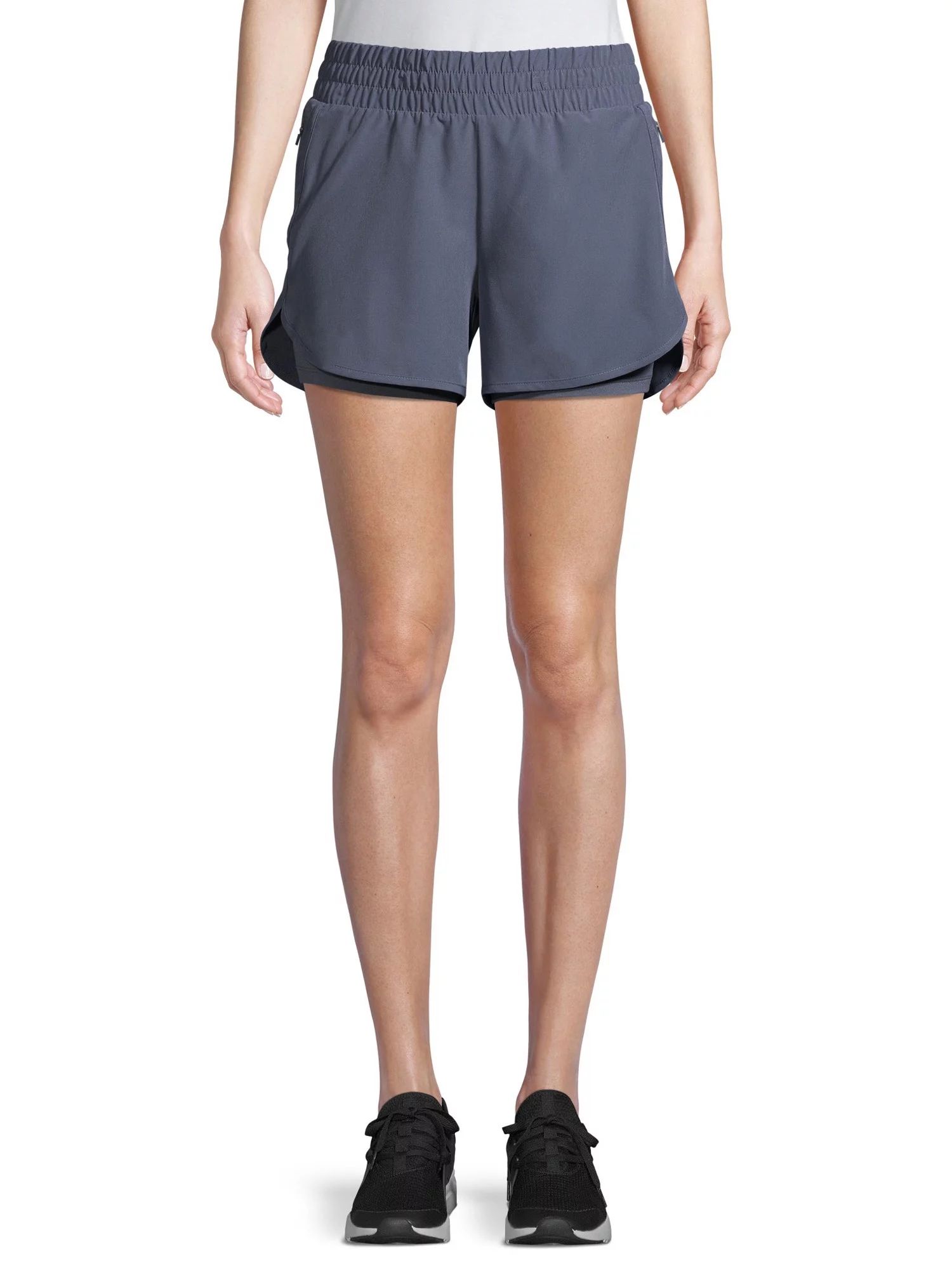 Athletic Works Women's Active Performance Running Shorts with Bike Liner | Walmart (US)