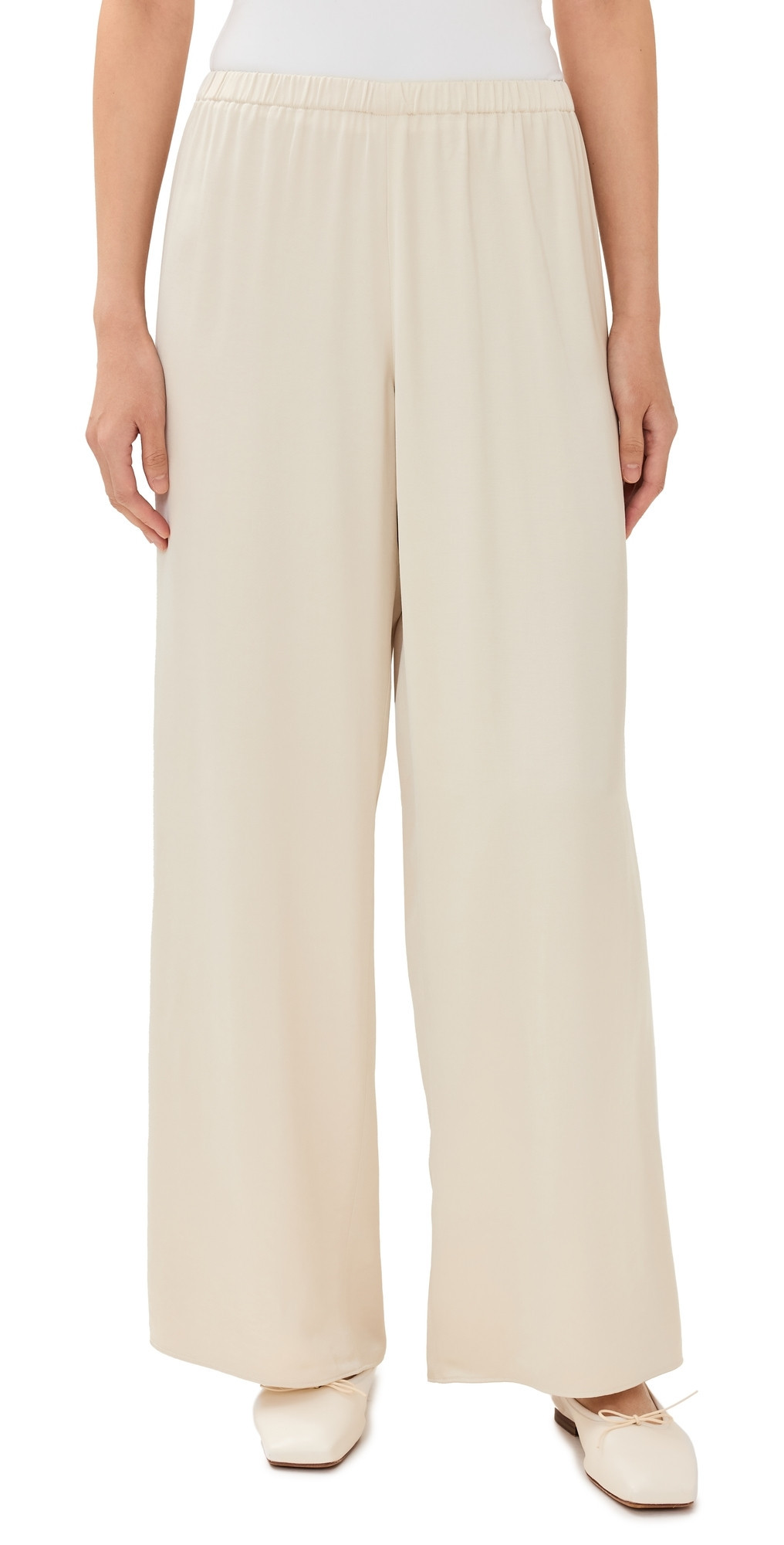 Jenni Kayne Demi Pants Ivory L | Shopbop