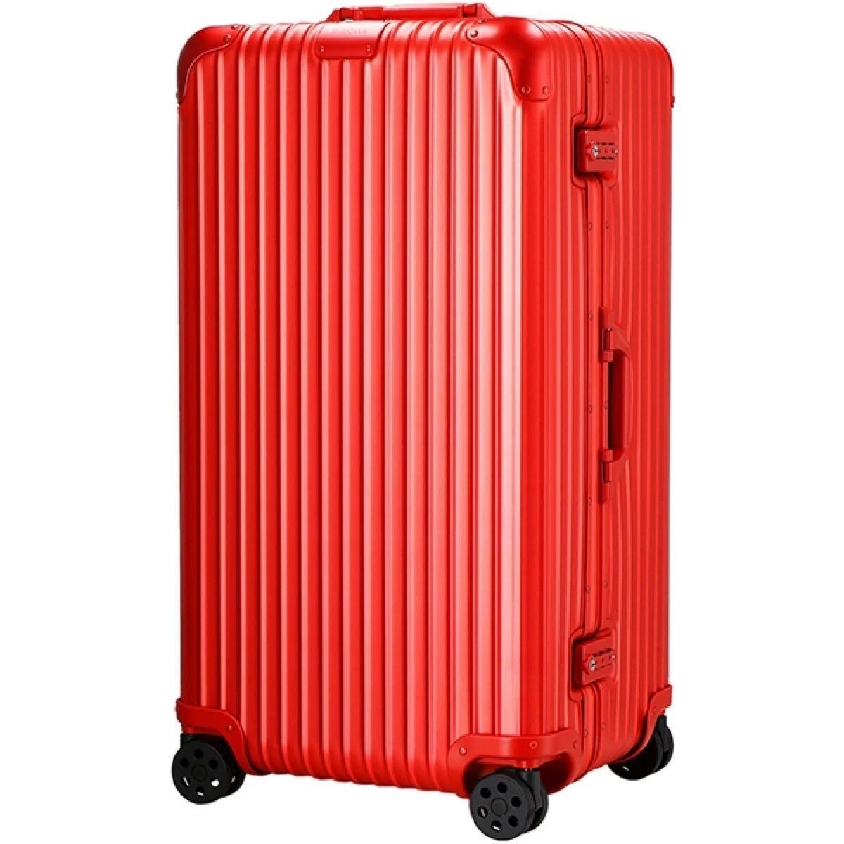Rimowa Original Trunk Plus 105L Red 4-wheels Carry Case Suitcase | eBay US