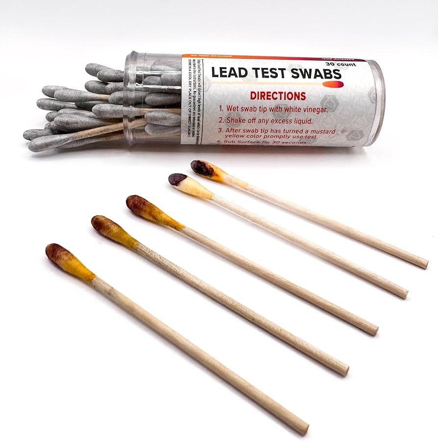 SCITUS Know, Understand Rapid Lead Test Kit (30 Swabs)- Suitable for use on Housepaint Results in... | Amazon (US)