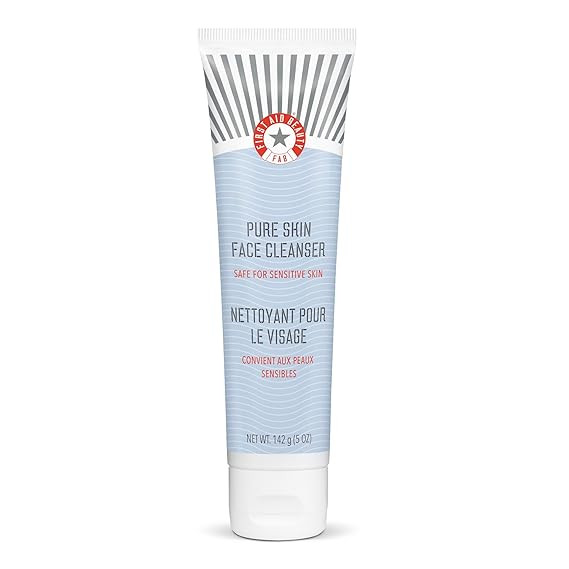 First Aid Beauty - Pure Skin Face Cleanser, Effectively Removes Makeup, Dirt, and Impurities, Gen... | Amazon (US)