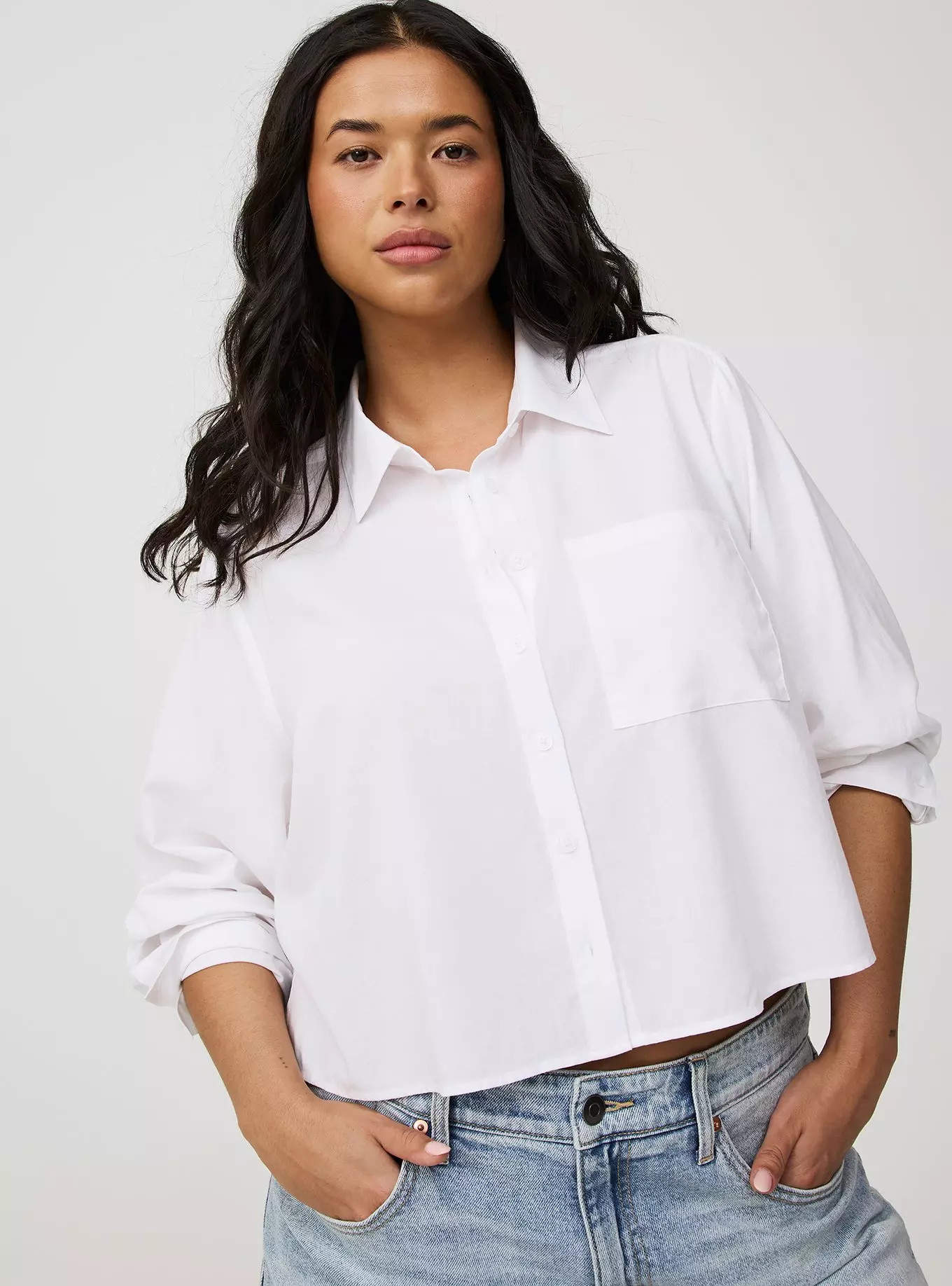 Lizzie Crop Shirt | Torrid (US & Canada)